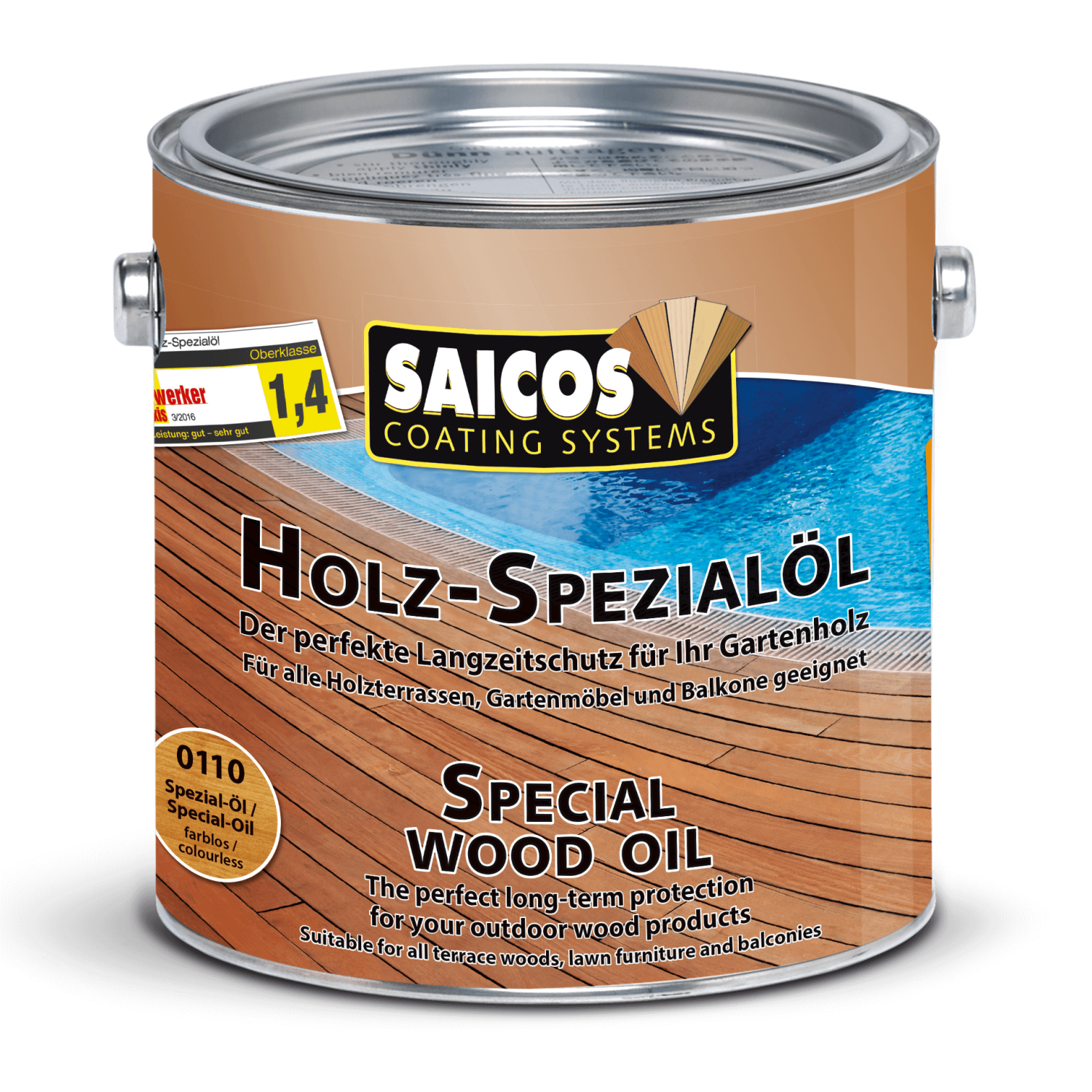 Saicos Utomhusolja Bankirai 0113 2,5L