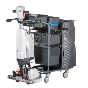 M2 MT Rekola Motion städvagn för Taski och Numatic städmaskin