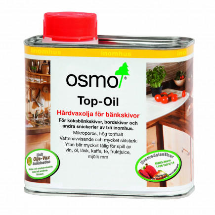 OSMO Hårdvaxolja 3028 - Ofärgad (för bänkskivor) - 0,5L