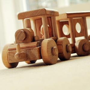Wooden train