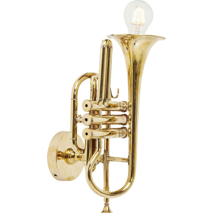 Vägglampa Trumpet mässing Vägglampa Trumpet mässing