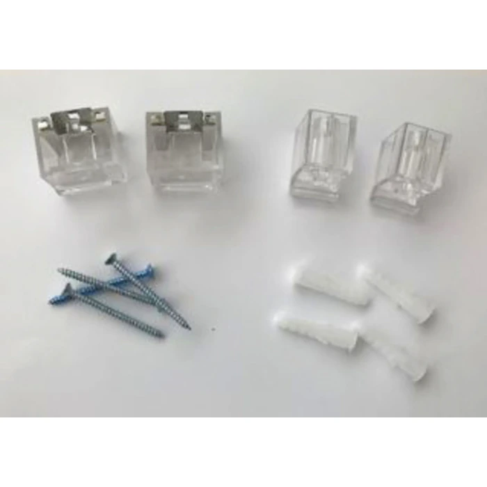Väggfästen till glastavla, 4-pack