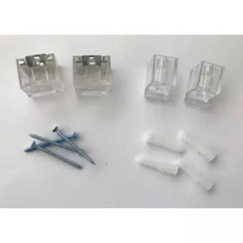 Väggfästen till glastavla, 4-pack