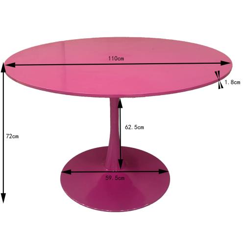 Bordsskiva Schickeria Walnut Ø110 cm