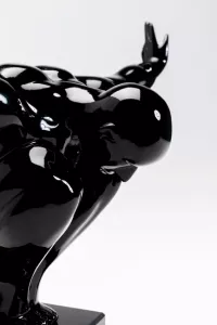 Skulptur Atlet Svart
