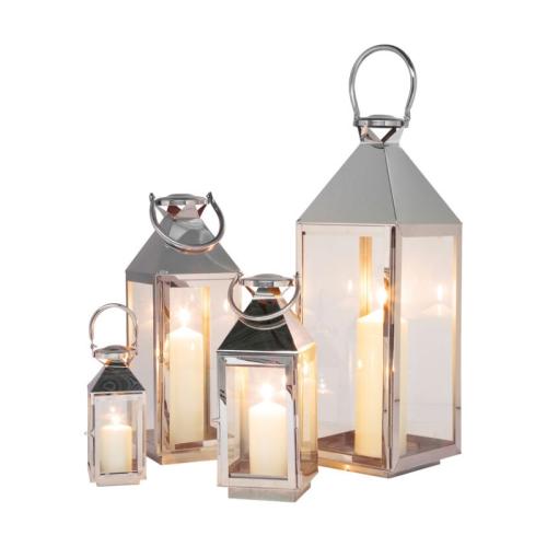 Lyktor Naxos - Silver, 4-set