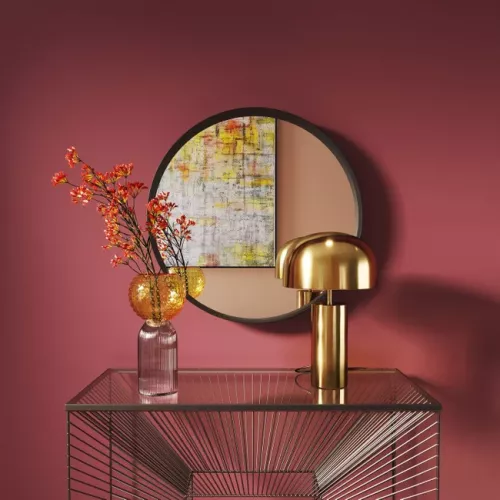 Bordslampa Kupol Mässing