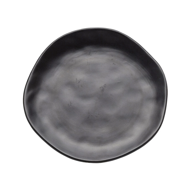 Tallrik Blanksvart Ø20cm, 4-pack