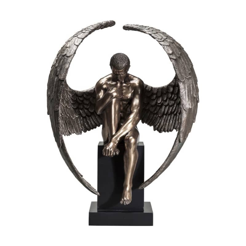 Skulptur Ledsen Ängel