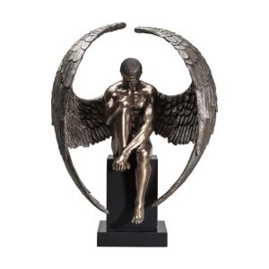 Skulptur Ledsen Ängel