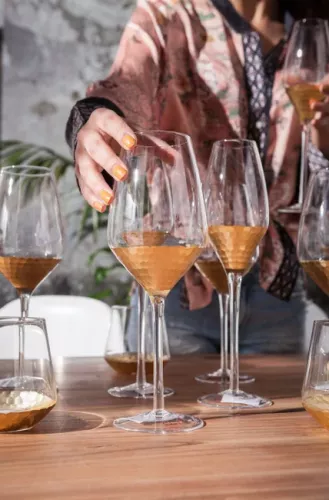 Champagneglas Golden, 4-pack