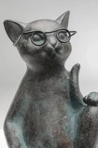 Dekor Läsande Katt