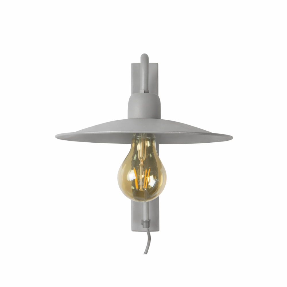 Vägglampa Split Grå
