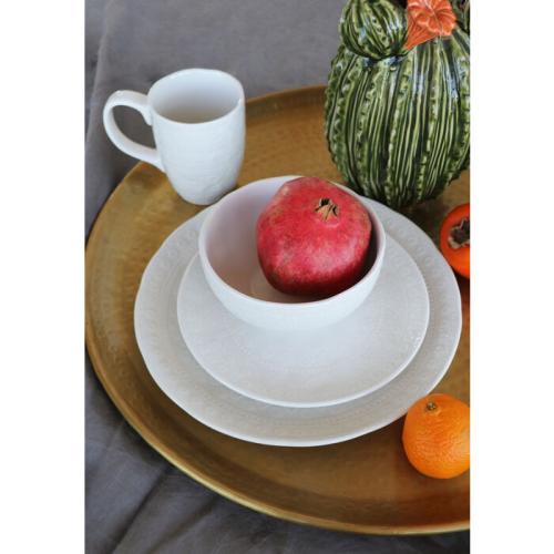 Skålar Karma Porslin - Vit, 4-pack