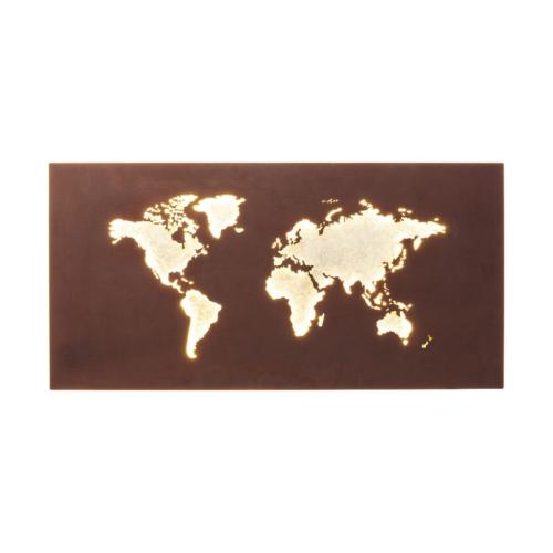 Vägglampa Illuminated Map LED