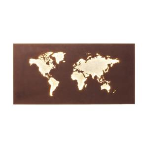 Vägglampa Illuminated Map LED