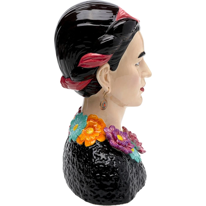 Vas Style Muse Flowers, Flerfärgad, mått 29.3 cm, sedd från sidan