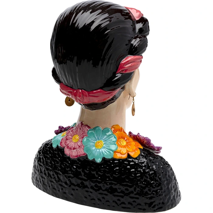 Vas Style Muse Flowers, Flerfärgad, mått 29.3 cm, sedd bakifrån