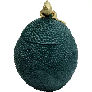 Prydnadsask kameleont grön 34 cm