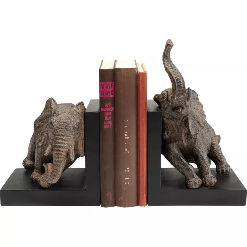 Bokstöd Elephants, 42 cm, 2 st.