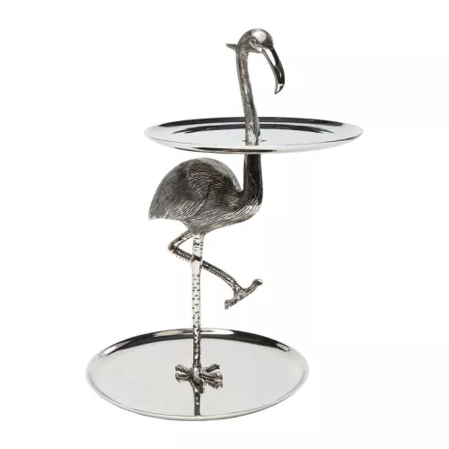 Våningsfat Flamingo - Silver