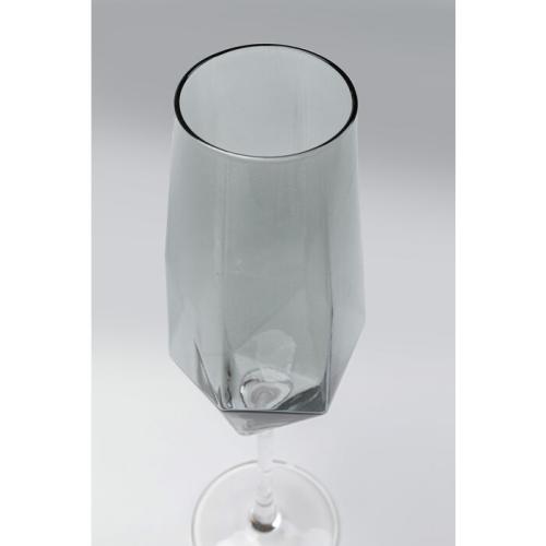 Champagneglas Diamant Tonad, 4-pack