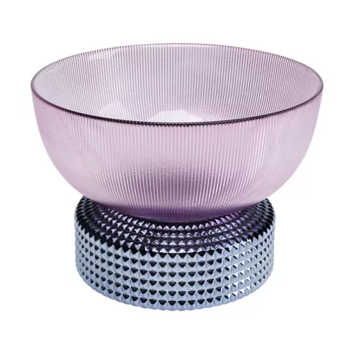 Skål Block Duo - Lila/Blå