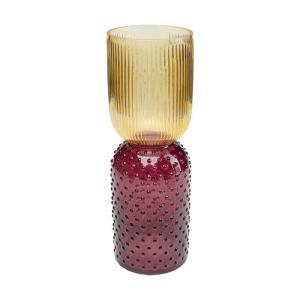 Vas Block Duo - Gul/Magenta 38cm