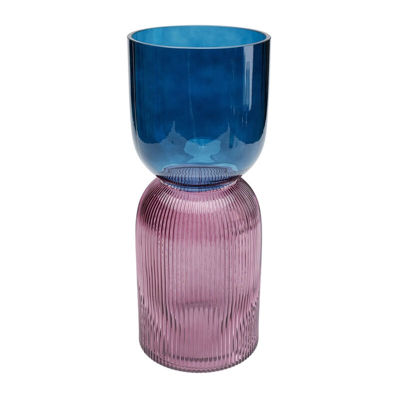 Vas Block Duo - Lila/Blå, 40cm