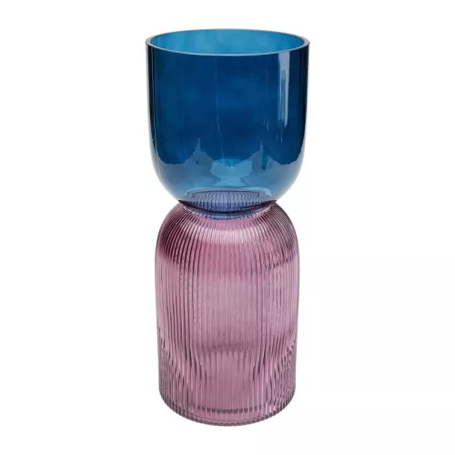 Vas Block Duo - Lila/Blå, 40cm
