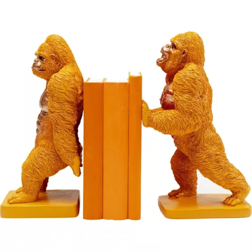 Bokstöd Gorilla Orange 2-pack