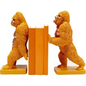 Bokstöd Gorilla Orange 2-pack