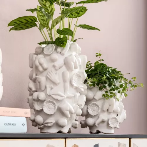 Vas Silhouette – Vit, 25 cm