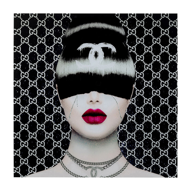 Glastavla Style, 80x80cm