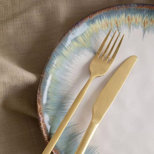 Bestick Gloria Matt Guld, 16 delar