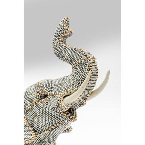 Skulptur Walking Elephants Pearls, 27cm
