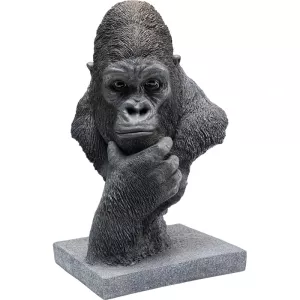 Skulptur Thinking Gorilla