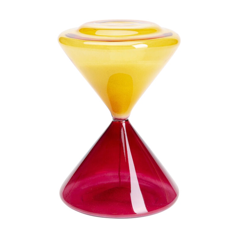 Timglas Hourglass Röd/Orange - 3 min Ø12