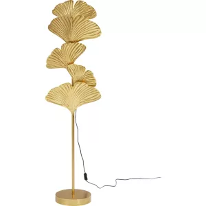 Golvlampa guld 160 cm