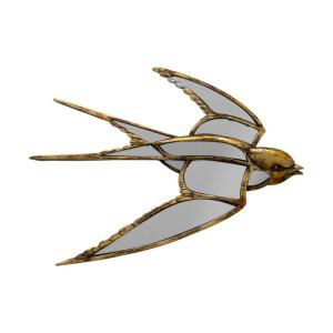 Väggdekor Svala Spegel