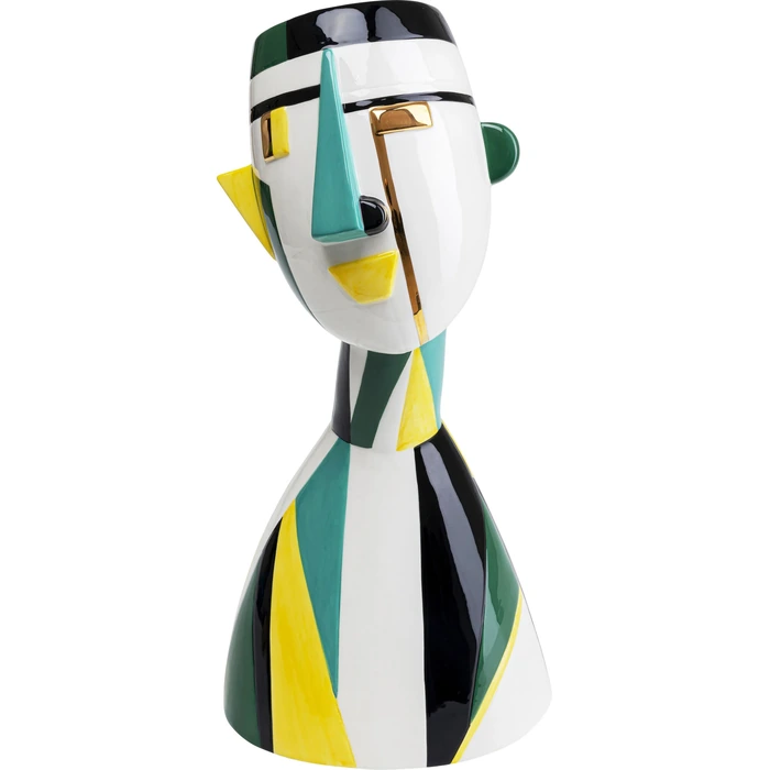 Dekorationsvas Happy Face 43 cm