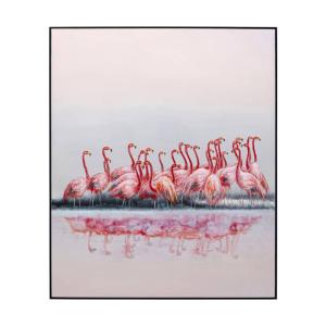 Tavla Flamingos, 100x120cm