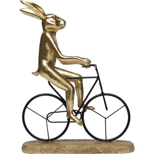 Dekorfigur Cyklist Kanin