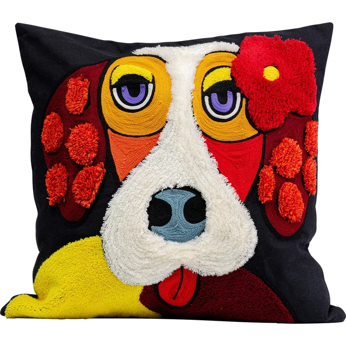 Prydnadskudde Make Up Dog 45×45 cm