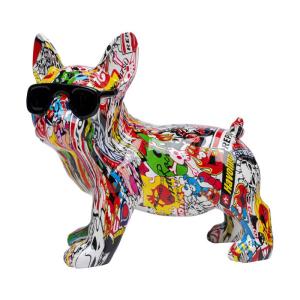 Skulptur Comic Hund