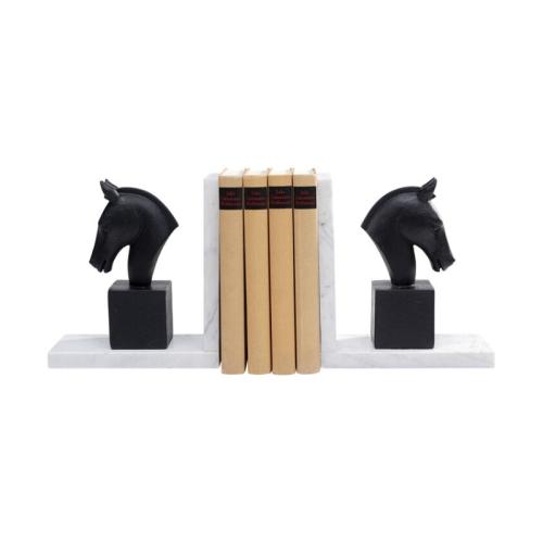 Bokstöd Horse, Svart