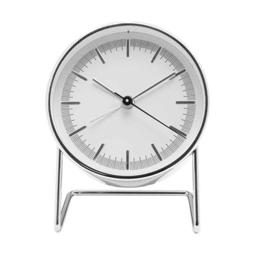 Liten klocka i silver