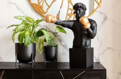 Skulptur Balboa Boxer