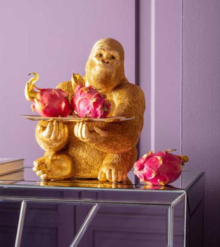 Dekor Gorilla Butler med Bricka