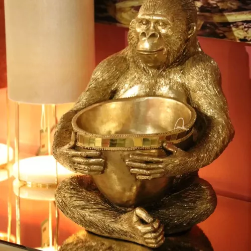 Dekor Gorilla med Skål